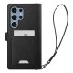 Husa Spigen Wallet S pentru Samsung Galaxy S25 Ultra, black (S25 Ultra, ACS09124) by www.silkase.ro