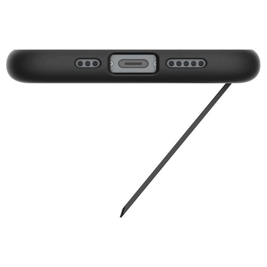 Husa Spigen Slim Armor MagSafe pentru iphone 17e/16e, negru (iPhone 17e, ACS09129) by www.silkase.ro