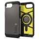 Husa Spigen Tough Armor MagSafe pentru iphone 16e, gunmetal (Spigen, iPhone 16e) by www.silkase.ro Husa Spigen Tough Armor MagSafe pentru iphone 17e/16e, gunmetal (iPhone 17e, ACS09136) by www.silkase.ro