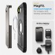 Husa Spigen Tough Armor MagSafe pentru iphone 16e, gunmetal (Spigen, iPhone 16e) by www.silkase.ro Husa Spigen Tough Armor MagSafe pentru iphone 17e/16e, gunmetal (iPhone 17e, ACS09136) by www.silkase.ro