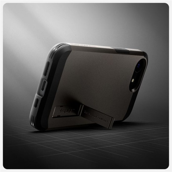 Husa Spigen Tough Armor MagSafe pentru iphone 16e, gunmetal (Spigen, iPhone 16e) by www.silkase.ro Husa Spigen Tough Armor MagSafe pentru iphone 17e/16e, gunmetal (iPhone 17e, ACS09136) by www.silkase.ro
