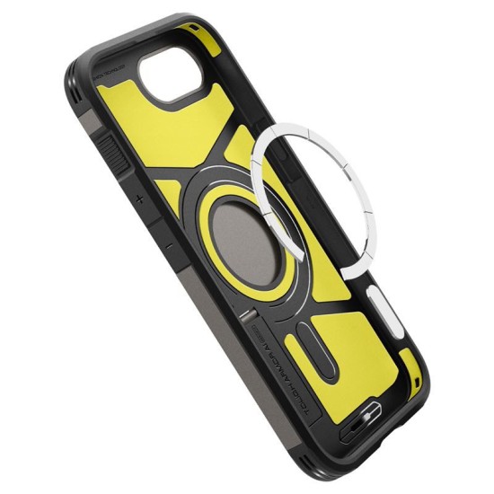 Husa Spigen Tough Armor MagSafe pentru iphone 16e, gunmetal (Spigen, iPhone 16e) by www.silkase.ro Husa Spigen Tough Armor MagSafe pentru iphone 17e/16e, gunmetal (iPhone 17e, ACS09136) by www.silkase.ro