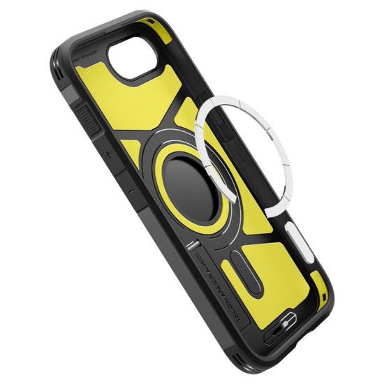 Husa Spigen Tough Armor MagSafe pentru iphone 17e/16e, negru (iPhone 17e, ACS09137) by www.silkase.ro