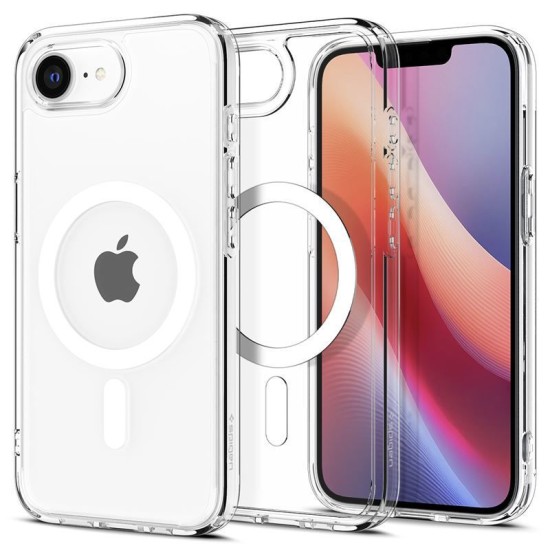 Husa Spigen Ultra Hybrid MagSafe pentru iphone 17e/16e, transparent (iPhone 17e, ACS09139) by www.silkase.ro