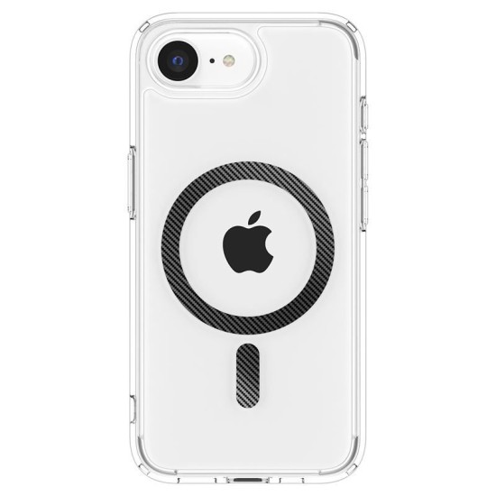 Husa Spigen Ultra Hybrid MagSafe pentru iphone 16e, clear carbon fiber (Spigen, iPhone 16e) by www.silkase.ro Husa Spigen Ultra Hybrid MagSafe pentru iphone 17e/16e, clear carbon fiber (iPhone 17e, ACS09140) by www.silkase.ro