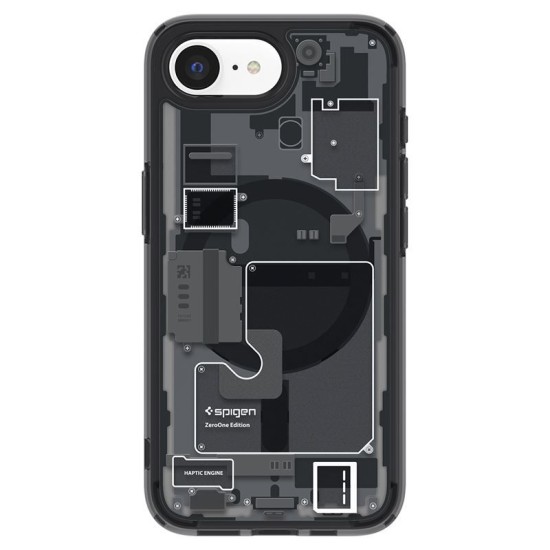 Husa Spigen Ultra Hybrid MagSafe pentru iphone 16e, zero one negru (Spigen, iPhone 16e) by www.silkase.ro Husa Spigen Ultra Hybrid MagSafe pentru iphone 17e/16e, zero one negru (iPhone 17e, ACS09141) by www.silkase.ro