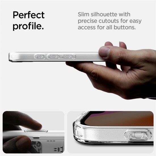 Husa Spigen Ultra Hybrid MagSafe pentru iphone 17e/16e, neo one (iPhone 17e, ACS09143) by www.silkase.ro