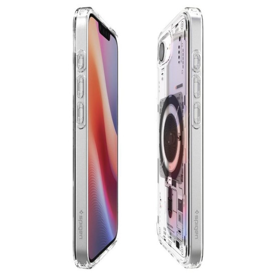 Husa Spigen Ultra Hybrid MagSafe pentru iphone 17e/16e, neo one (iPhone 17e, ACS09143) by www.silkase.ro