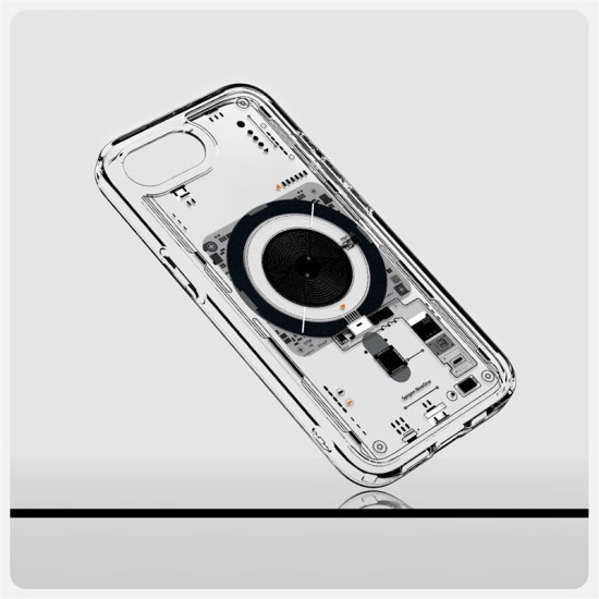 Husa Spigen Ultra Hybrid MagSafe pentru iphone 17e/16e, neo one (iPhone 17e, ACS09143) by www.silkase.ro