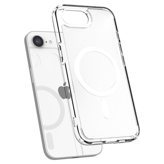 Husa Spigen Ultra Hybrid MagSafe pentru iphone 16e, alb frost (Spigen, iPhone 16e) by www.silkase.ro Husa Spigen Ultra Hybrid MagSafe pentru iphone 17e/16e, alb frost (iPhone 17e, ACS09145) by www.silkase.ro
