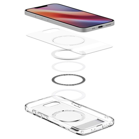 Husa Spigen Ultra Hybrid S MagSafe pentru iphone 16e, transparent (Spigen, iPhone 16e) by www.silkase.ro Husa Spigen Ultra Hybrid S MagSafe pentru iphone 17e/16e, transparent (iPhone 17e, ACS09148) by www.silkase.ro