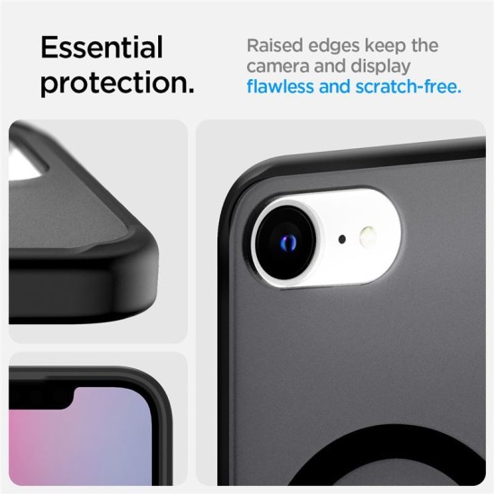 Husa Spigen Ultra Hybrid S MagSafe pentru iphone 16e, negru frost (Spigen, iPhone 16e) by www.silkase.ro Husa Spigen Ultra Hybrid S MagSafe pentru iphone 17e/16e, negru frost (iPhone 17e, ACS09149) by www.silkase.ro