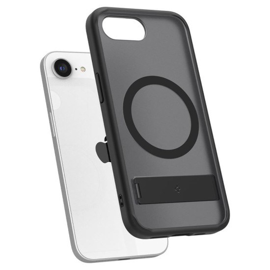Husa Spigen Ultra Hybrid S MagSafe pentru iphone 16e, negru frost (Spigen, iPhone 16e) by www.silkase.ro Husa Spigen Ultra Hybrid S MagSafe pentru iphone 17e/16e, negru frost (iPhone 17e, ACS09149) by www.silkase.ro