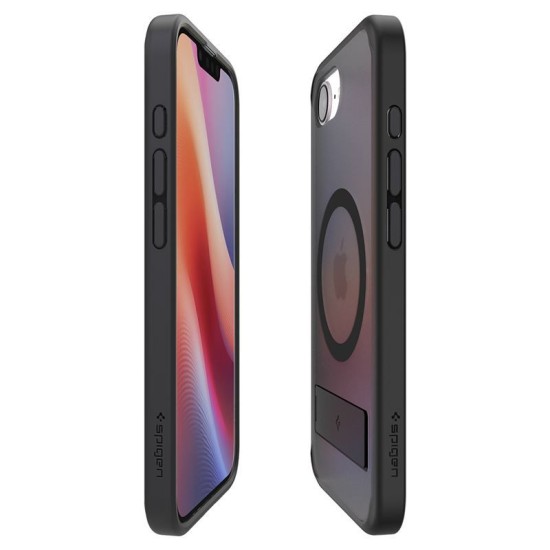 Husa Spigen Ultra Hybrid S MagSafe pentru iphone 16e, negru frost (Spigen, iPhone 16e) by www.silkase.ro Husa Spigen Ultra Hybrid S MagSafe pentru iphone 17e/16e, negru frost (iPhone 17e, ACS09149) by www.silkase.ro