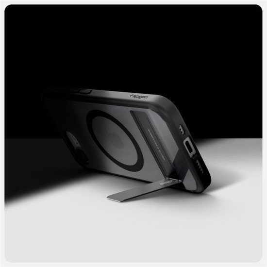 Husa Spigen Ultra Hybrid S MagSafe pentru iphone 16e, negru frost (Spigen, iPhone 16e) by www.silkase.ro Husa Spigen Ultra Hybrid S MagSafe pentru iphone 17e/16e, negru frost (iPhone 17e, ACS09149) by www.silkase.ro