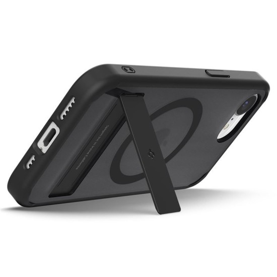 Husa Spigen Ultra Hybrid S MagSafe pentru iphone 16e, negru frost (Spigen, iPhone 16e) by www.silkase.ro Husa Spigen Ultra Hybrid S MagSafe pentru iphone 17e/16e, negru frost (iPhone 17e, ACS09149) by www.silkase.ro