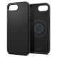 Husa Spigen Liquid Air MagSafe pentru iphone 17e/16e, negru mat (iPhone 17e, ACS09151) by www.silkase.ro