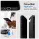 Husa Spigen Liquid Air MagSafe pentru iphone 17e/16e, negru mat (iPhone 17e, ACS09151) by www.silkase.ro