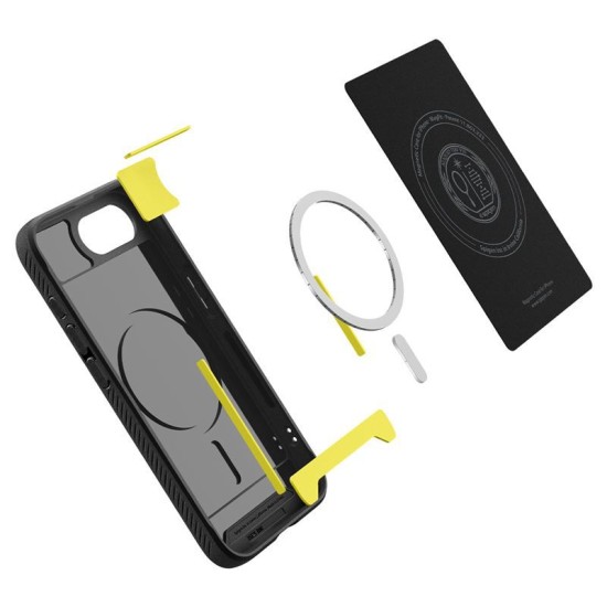 Husa Spigen Rugged Armor MagSafe pentru iphone 16e, negru mat (Spigen, iPhone 16e) by www.silkase.ro Husa Spigen Rugged Armor MagSafe pentru iphone 17e/16e, negru mat (iPhone 17e, ACS09152) by www.silkase.ro