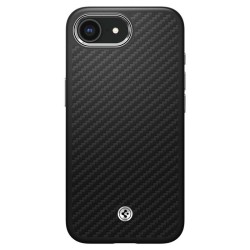 Husa Spigen Enzo Aramid MagSafe pentru iphone 17e/16e, negru mat Husa Spigen Enzo Aramid MagSafe pentru iphone 17e/16e, negru mat