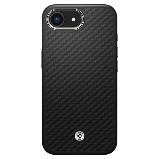 Husa Spigen Enzo Aramid MagSafe pentru iphone 16e, negru mat (Spigen, iPhone 16e) by www.silkase.ro Husa Spigen Enzo Aramid MagSafe pentru iphone 17e/16e, negru mat (iPhone 17e, ACS09153) by www.silkase.ro