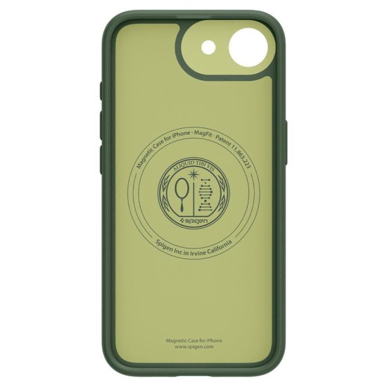 Husa Spigen Nano Pop MagSafe pentru iphone 17e/16e, verde avocado (iPhone 17e, ACS09157) by www.silkase.ro