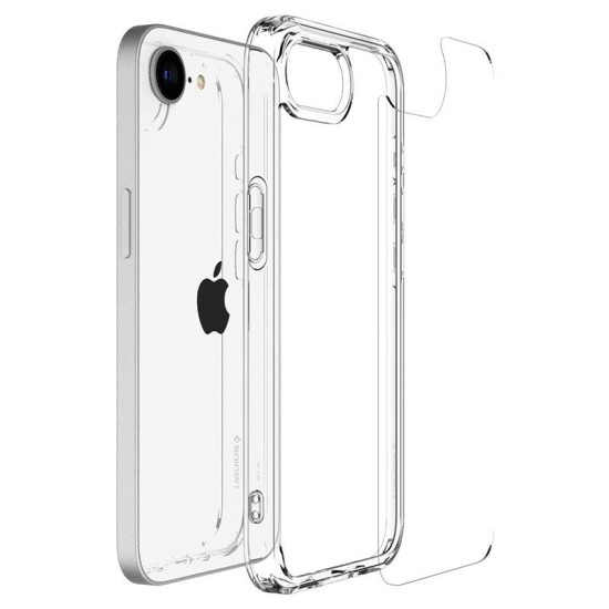 Husa Spigen Ultra Hybrid pentru iphone 17e/16e, crystal clear (iPhone 17e, ACS09160) by www.silkase.ro