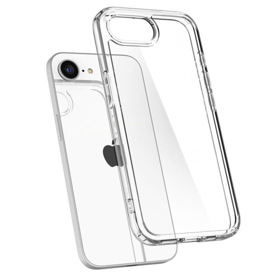 Husa Spigen Ultra Hybrid pentru iphone 17e/16e, crystal clear (iPhone 17e, ACS09160) by www.silkase.ro