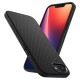 Husa Spigen Liquid Air pentru iphone 17e/16e, negru mat (iPhone 17e, ACS09161) by www.silkase.ro