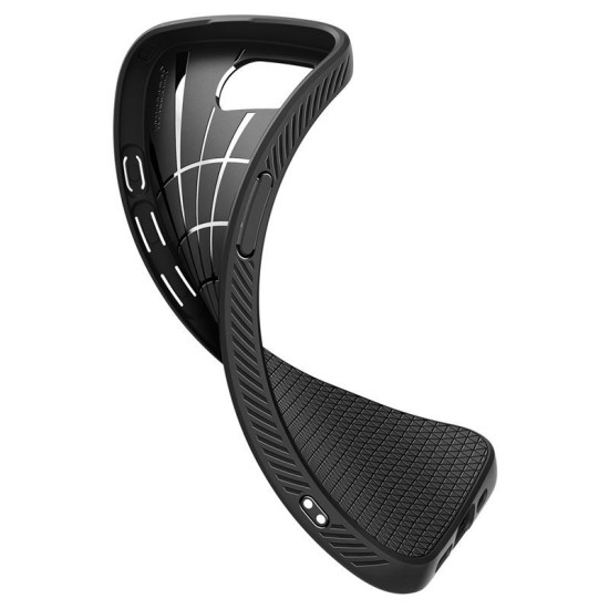 Husa Spigen Liquid Air pentru iphone 17e/16e, negru mat (iPhone 17e, ACS09161) by www.silkase.ro