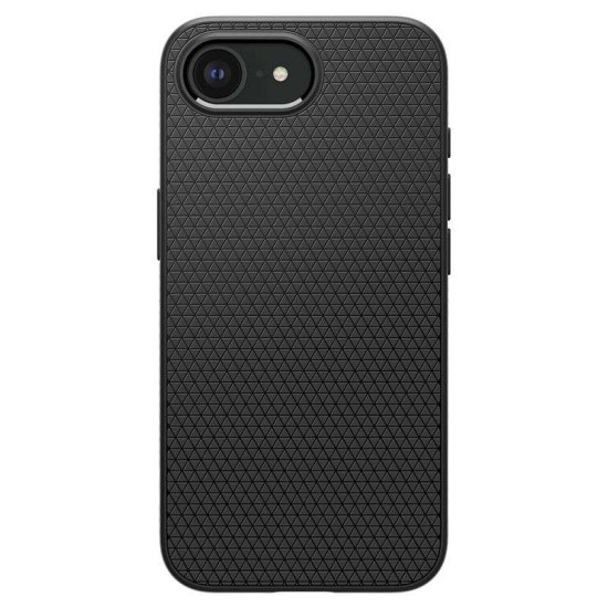 Husa Spigen Liquid Air pentru iphone 17e/16e, negru mat (iPhone 17e, ACS09161) by www.silkase.ro