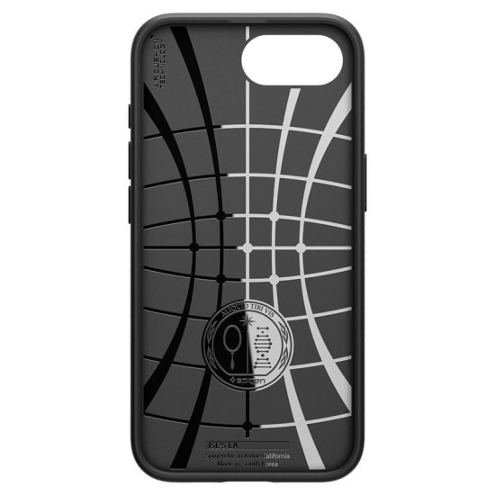 Husa Spigen Liquid Air pentru iphone 17e/16e, negru mat (iPhone 17e, ACS09161) by www.silkase.ro