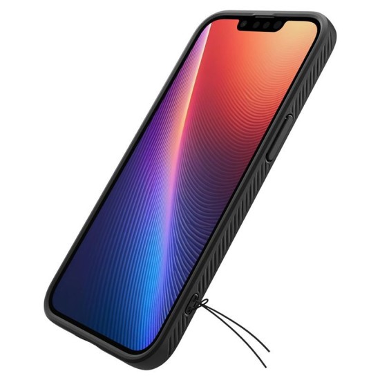 Husa Spigen Liquid Air pentru iphone 17e/16e, negru mat (iPhone 17e, ACS09161) by www.silkase.ro