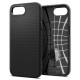 Husa Spigen Liquid Air pentru iphone 17e/16e, negru mat (iPhone 17e, ACS09161) by www.silkase.ro