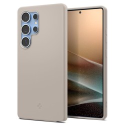 Husa Spigen Silicone Fit MagSafe pentru Samsung Galaxy S25 Ultra, natural titanium 