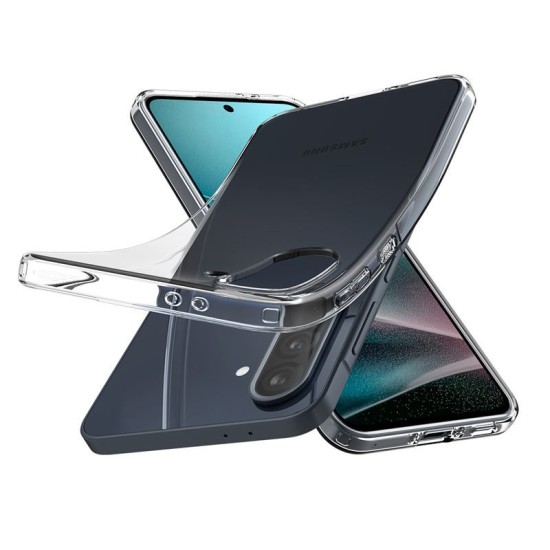 Husa Spigen Liquid Crystal pentru Samsung Galaxy A36 5G, transparent (A36, ACS09167) by www.silkase.ro