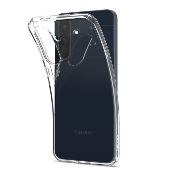 Husa Spigen Liquid Crystal pentru Samsung Galaxy A36 5G, transparent (A36, ACS09167) by www.silkase.ro