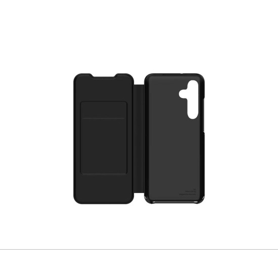 Husa Originala Samsung Flip Cover pentru Galaxy A35, Neagra Husa Originala Samsung Flip Cover pentru Galaxy A35, Neagra (Bakr, GP-FWA356AMABW) by www.silkase.ro