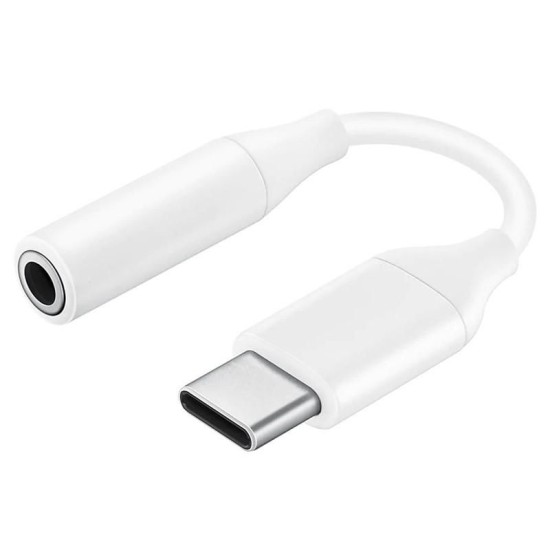 Adaptor Original Samsung (EE-UC10JUWE) USB-C la Jack 3.5mm, Alb (Bakr, EE-UC10JUWEGUS) by www.silkase.ro
