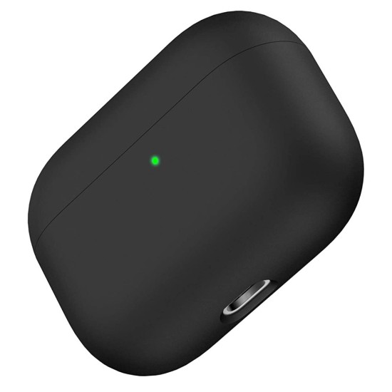 Husa Airpods Pro/Pro 2, culoare negru, silicon (SILKASE, Pro) by www.silkase.ro Husa Airpods Pro/Pro 2, culoare negru, silicon (Pro, H0747) by www.silkase.ro