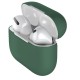 Husa Airpods Pro, culoare verde inchis, silicon (Pro, H0748) by www.silkase.ro