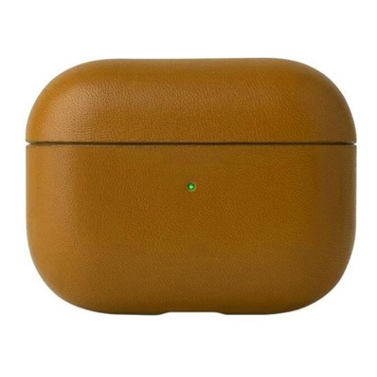 Husa piele Airpods 3, culoare maro (SILKASE, 3) by www.silkase.ro Husa piele Airpods 3, culoare maro (3, H1025) by www.silkase.ro