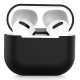 Husa Airpods 3, culoare negru, silicon (3, H1026) by www.silkase.ro