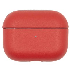 Husa piele Airpods Pro, culoare rosu Husa piele Airpods Pro, culoare rosu