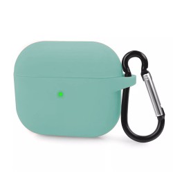 Husa Airpods 3, culoare menta, soft silicon Husa Airpods 3, culoare menta, soft silicon