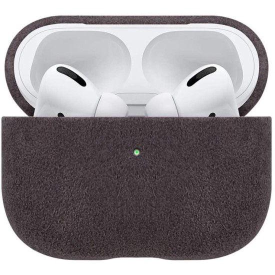 Husa alcantara Airpods Pro, culoare gri (SILKASE, Pro) by www.silkase.ro Husa alcantara Airpods Pro, culoare gri (Pro, H0584) by www.silkase.ro