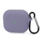Husa Airpods 3, culoare lavender, soft silicon (SILKASE, 3) by www.silkase.ro Husa Airpods 3, culoare lavender, soft silicon (3, H1055) by www.silkase.ro