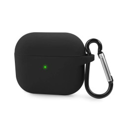 Husa Airpods Pro, culoare negru, soft silicon Husa Airpods Pro, culoare negru, soft silicon