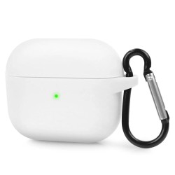 Husa Airpods Pro, culoare alb, soft silicon Husa Airpods Pro, culoare alb, soft silicon