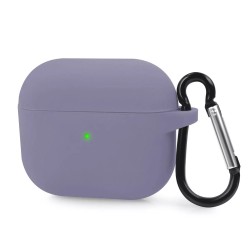 Husa Airpods Pro, culoare lavender, soft silicon Husa Airpods Pro, culoare lavender, soft silicon
